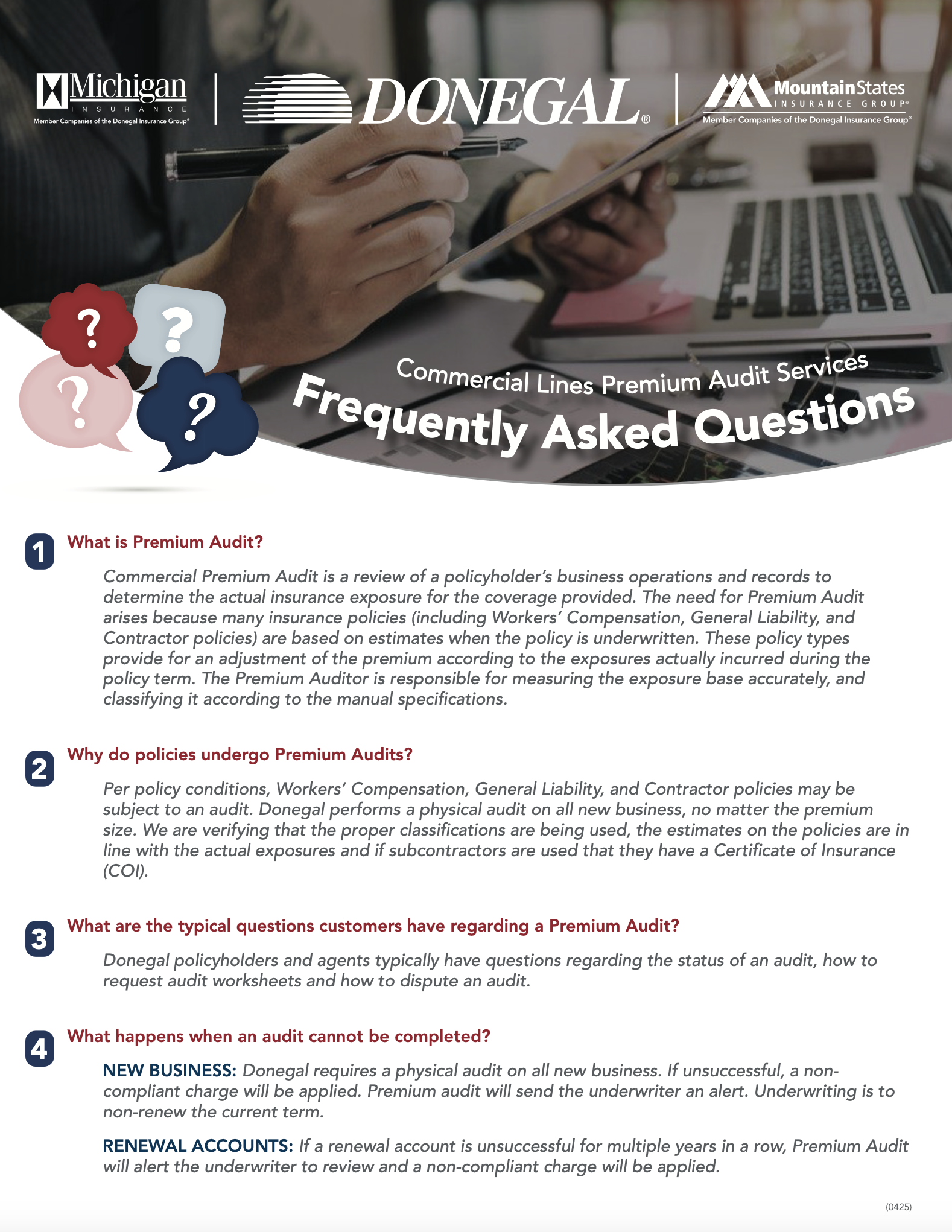 All-Premium Audit FAQ